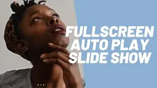 How to create fullscreen slideshow using HTML, CSS and JavaScript