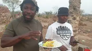 Rural Village Zimbabwe 🇿🇼- Testing the food