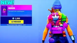 *NEW* EMPRESS PET..! (New Item Shop) Fortnite Battle Royale