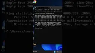 Get IP address of any website Command prompt useful trick🚀 #cmdtricks #cmd#coding#commandprompt
