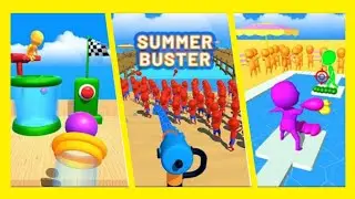 Summer Buster Gameplay Walkthrough All Levels Android, ios
