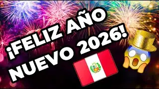 🔴EN VIVO 🎇Fuegos Artificiales AÑO NUEVO 2026 [LIMA - PERÚ]🎆🎇HOY Feliz Año Nuevo!
