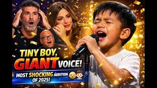 Tiny Boy, GIANT Voice &mdash; The Most SHOCKING Audition of 2025! 😳👦🎤
