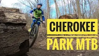 She is killing it! - Cherokee Park MTB | For Better or Bikes