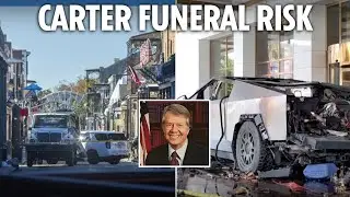 Jimmy Carter's funeral &lsquo;perfect time for terror attack&rsquo; after New Orleans rampage & Vegas bomb