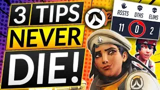3 TIPS to NEVER DIE - This CHANGES EVERYTHING - Overwatch 2 Support Guide