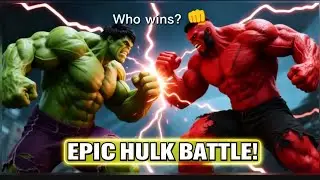 Red Hulk VS Green Hulk in The Grand Arena | Captain America Brave NewWorld | Marvel Avengers Movie