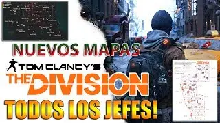 THE DIVISION - TODOS LOS JEFES - MUNDO Y ZONA OSCURA - NUEVOS MAPAS!