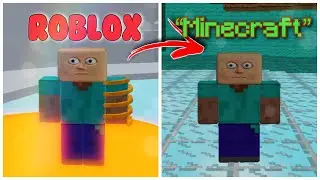 TOWER OF HELL BUT its MINECRAFT?! ROBLOX