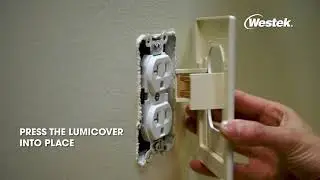 Lumicover Outlet Wallplate Installation