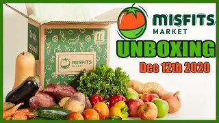 Misfits Market Organic Produce | Dec 12th 2020 - $22 Mischief Unboxing