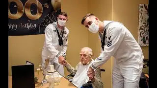 WWII U.S. Navy Veteran Celebrates 100th Birthday In Eagle, Idaho