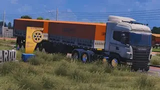 LIVE ETS2 1.57 RONCO DA R420: CARREGADO DE GR&Atilde;OS NO MAPA RBR mods