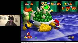 SM64 Blindfolded - Bowser In The Dark World + First Bowser Fight