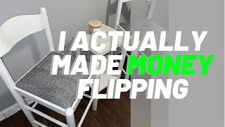 Restoring Old Bar Stools and Side Table - DIY Furniture Flip