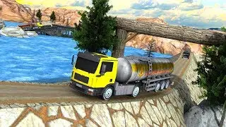Mountain Oil Cargo Heavy Trailer Truck (by HATCOM Inc) Android Gameplay [HD]