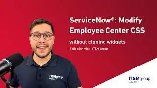 ServiceNow&reg;: Modify Employee Center CSS without cloning widgets