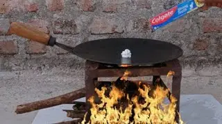 Heating Colgate Experiment | गज़ब हो गया |