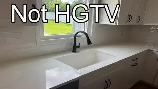 This is what a tile backsplash take and its not hgtv
