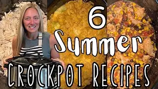 6 SUMMER CROCKPOT RECIPES YOU NEED TO MAKE TO BEAT THE HEAT!