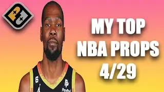 13-3 Run! My Early Research Top NBA PrizePicks Player Props for April 29th!| NBA PrizePicks Today
