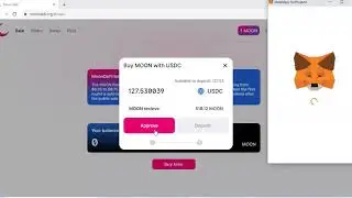 Swap DAI to buy MOON token