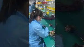 Manual wiring harness assembly