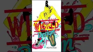 HERE'S WICKED!! 🍅🔪💀 How I Made A Design For My Indie Fashion Brand?!