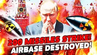 🔥MOSCOW UNDER ATTACK! RUSSIAN AIRBASE DESTROYED &mdash; BOMBERS & MISSILES TURNED TO ASHES! | DASHA