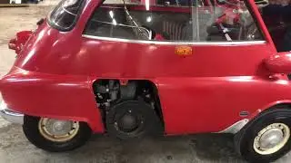 1956 BMW Isetta (Engine Running Video)