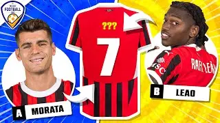 GUESS THE PLAYER'S JERSEY NUMBER | FOOTBALL QUIZ 2025