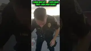 TJ Maxx Went LEFT 😳 | Cops Called Twice + Bear Spray Escape! #bodycam #crime #police