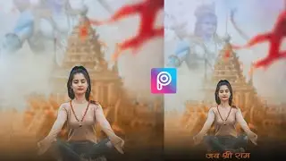 Picsart Ram navami Special Photo Editing | Ramnavami Photo Editing | Picsart Editing - Ramnavami