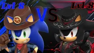 Sonic Forces Speed Battle: Sheriff Sonic vs Outlaw Shadow