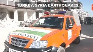 Watch: India&rsquo;s NDRF carry out search and rescue operation at Nurdagi under &lsquo;Operation Dost&rsquo;
