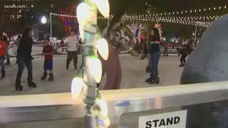 TOO COOL! Ice skating in Travis Park | Texas Outdoors