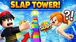 Jogando Slap Tower assustador se prepare para rir muito !!!!!
