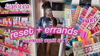 Productive Day in My Life First Time at Sephora, Nails, + Running Errands | SUMMER MESS DAY 1