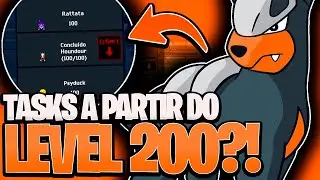 ISSO DAQUI É BOM OU NÃO??🤔😵TASKS LEVEL 200! POKETIBIA MOBILE E PC 2026 POKE FURIOUS! VEM PRO GAME