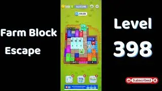 Farm Block Escape Level 398 Walkthrough 🚜 | Go Answer