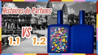 مقارنة بين العطرين الجميلين 1.1 و 1.2 Histoires de Parfums