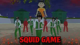 SQUID GAME || HORROR MOVIE SAKURA SCHOOL SIMULATOR