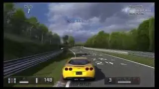 Top 56 Road Cars (STOCK) of GT5 in the Green Hell-Nr.41 Chevrolet Corvette Z06 (C6) '06: 7.28.167