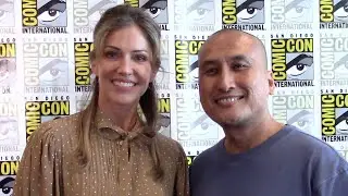 Tricia Helfer on Her Role And Her Favorite Dinosaur In Primitive War (2025)