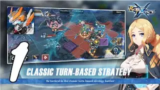 Robot Tactics X Strategy RPG Gameplay Walkthrough #1 (Android, IOS)