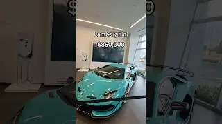 Inside the Lamborghini Dealership In Orlando!