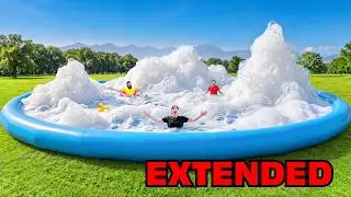 World's Biggest BUBBLE BATH! - EXTENDED