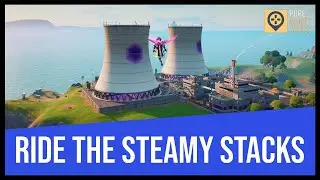 How to ride the Steamy Stacks in Fortnite Chapter 2 Season 5 Week 9