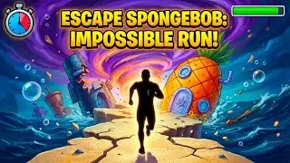 SpongeBob Survival Run: 3 Minute Immersive Interactive Warm Up