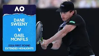 Dane Sweeny v Gael Monfils Extended Highlights | Australian Open 2026 First Round